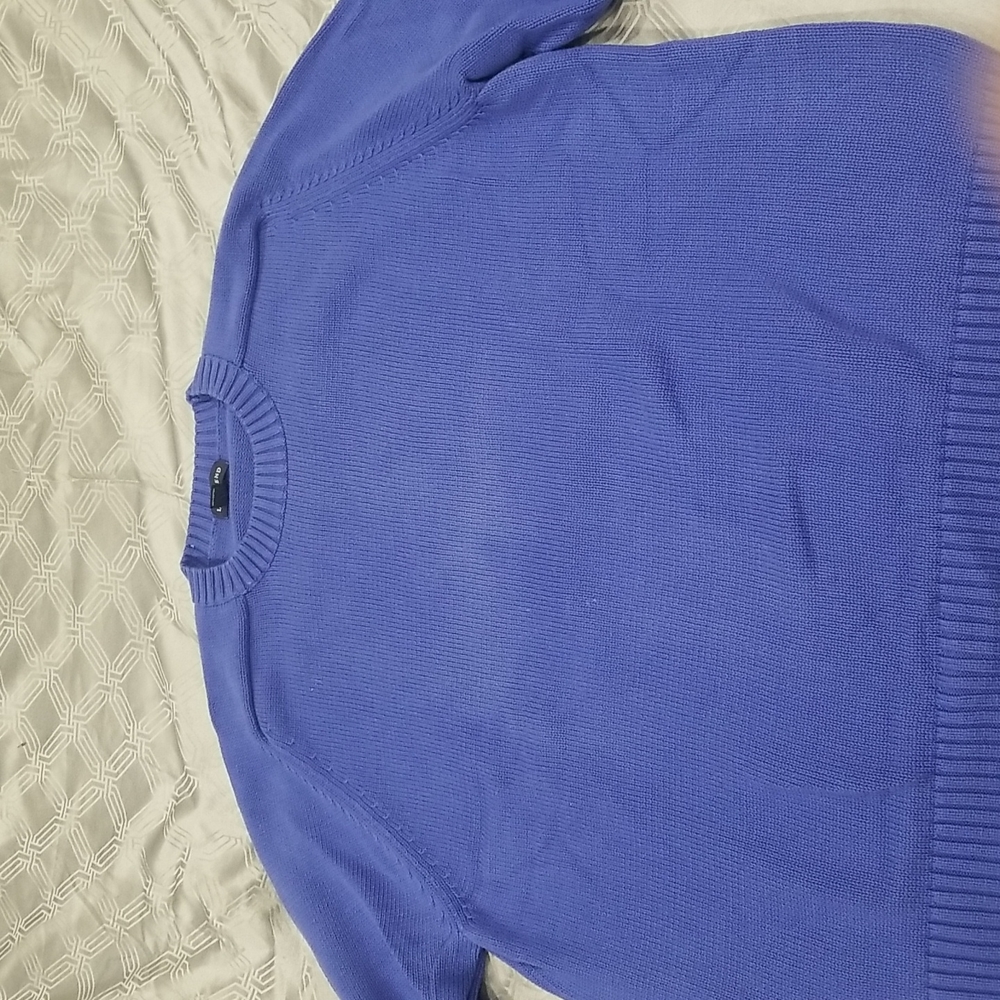 Land's End Sweater Blue XXL